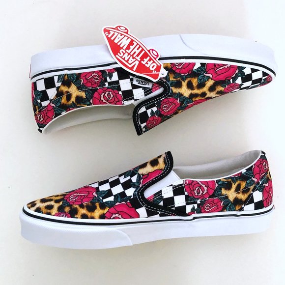 cheetah rose vans